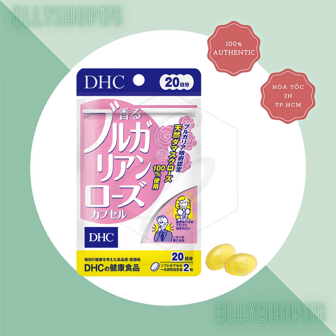 Viên Uống DHC Hoa Hồng Làm Thơm Cơ Thể